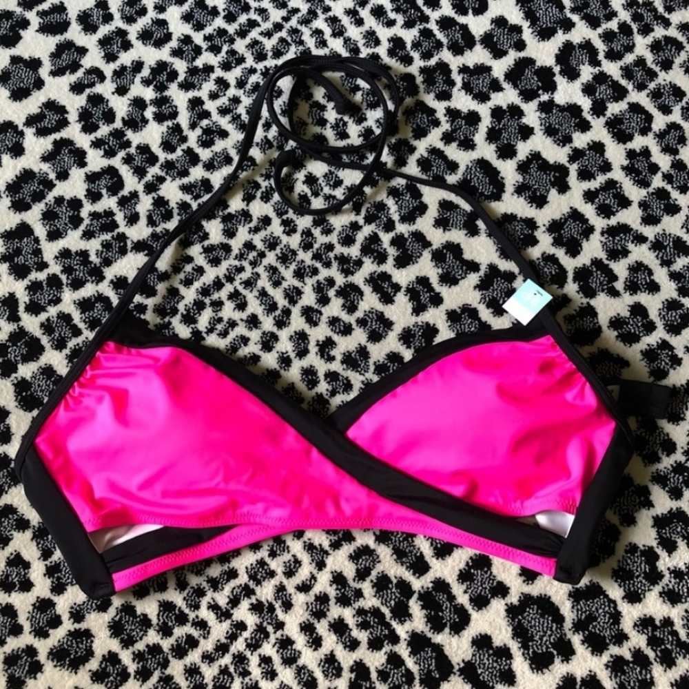 PINK Victoria’s Secret Criss Cross Bikini Top